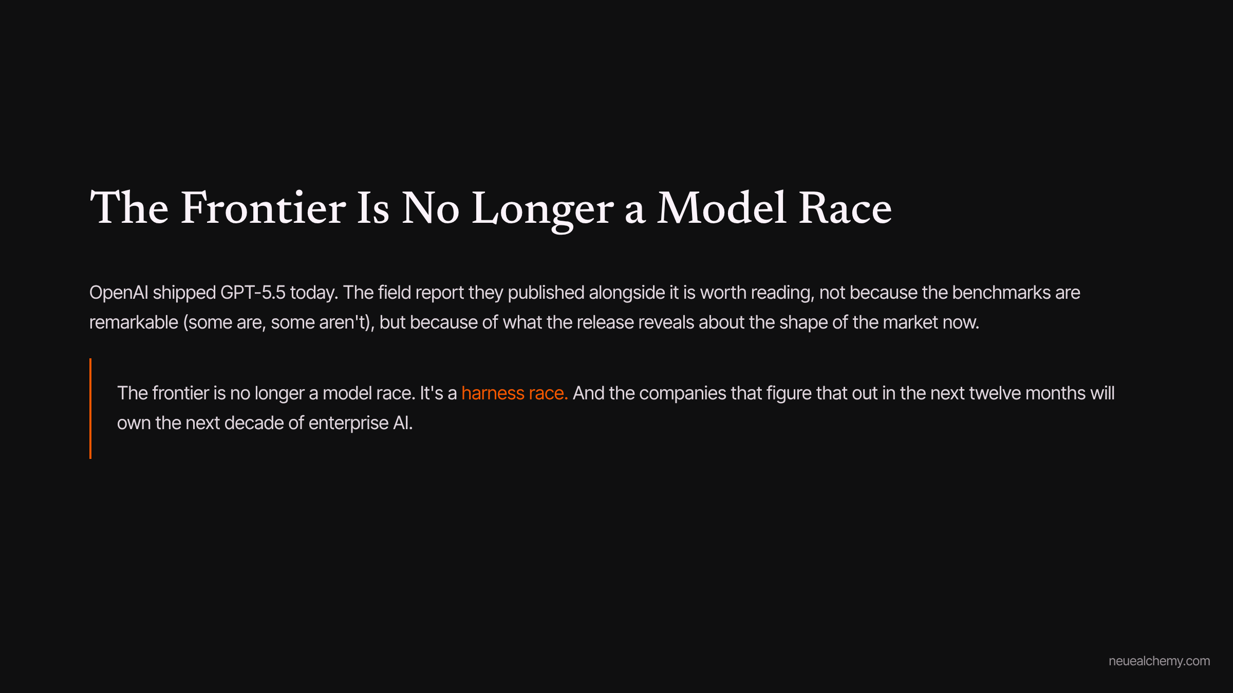 2_The-Frontier-Is-No-Longer-a-Model-Race